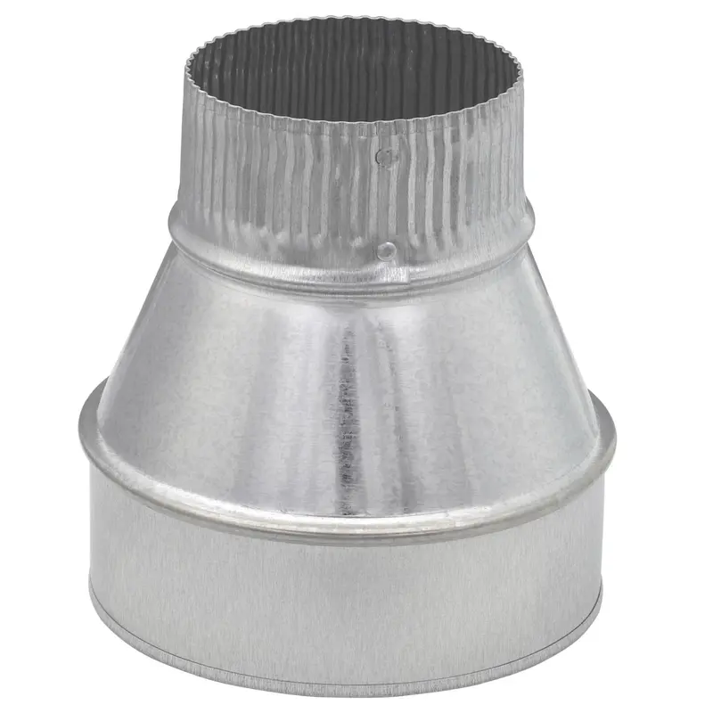 Imperial 6 in. D X 4 in. D Galvanized Steel Furnace Pipe Reducer - Deal of The Week