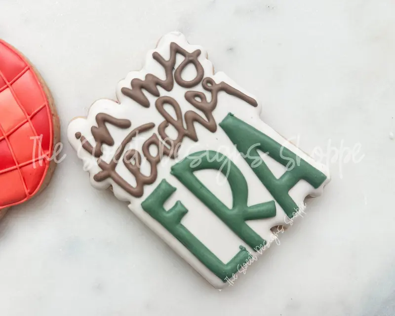 in my teacher ERA Plaque - Cookie Cutter