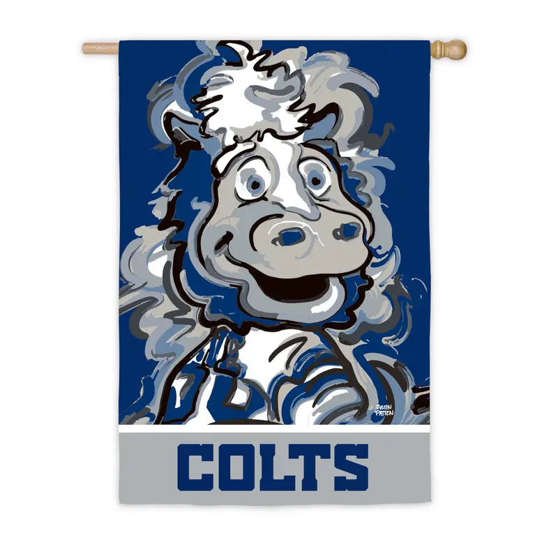 Indianapolis Colts, Suede REG Justin Patten,13s3813jpab