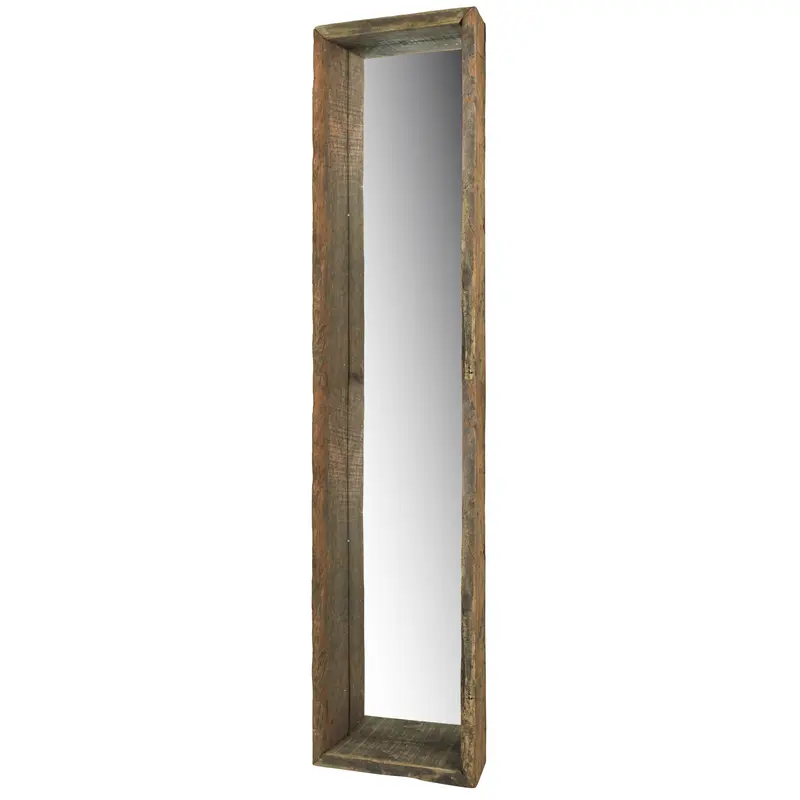 Ingram Mirror, ReclaiMedium Wood - Long By HomArt