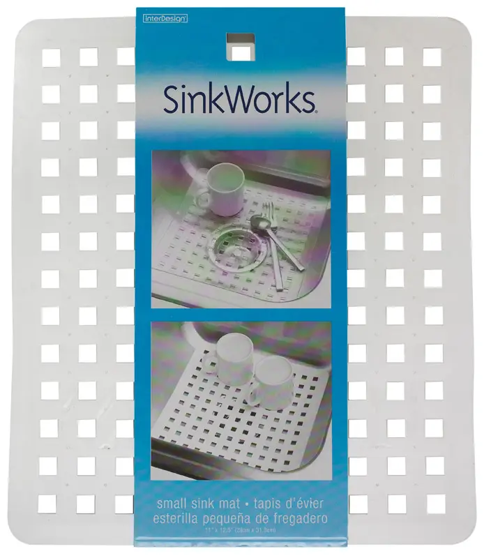 InterDesign 11 in. W x 12.5 in. L PVC Sink Mat (Pack of 6) - Deal of The Week