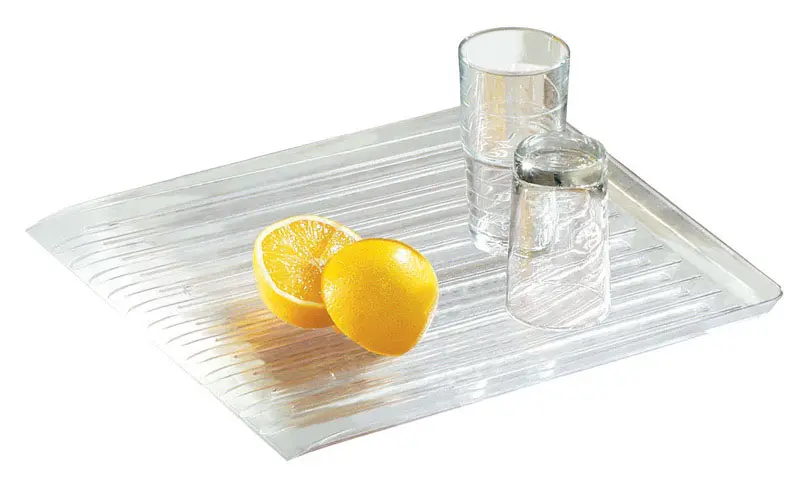 InterDesign 68780 12" X 14.25" X 1.5" Clear Plastic Forma 2 Drainboard - Deal of The Week