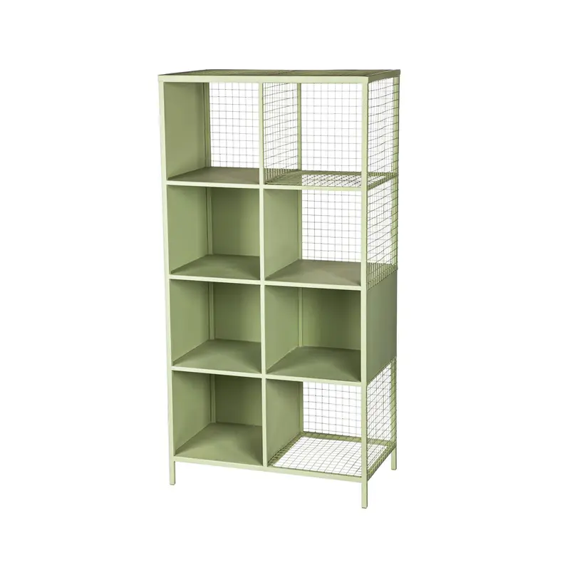 Iron Outdoor Storage with 8 Cubes