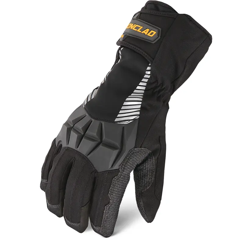 Ironclad Tundra XL Synthetic Leather/TPR Cold Weather Black/Gray Cold Weather Gloves - Deal of The Week