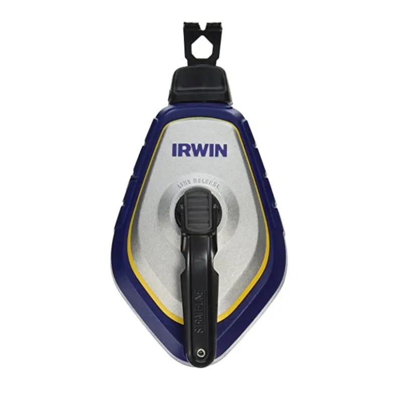 Irwin Speed-Line Pro Blue Braided Chalk Line Reel 100 ft. - Deal of The Week
