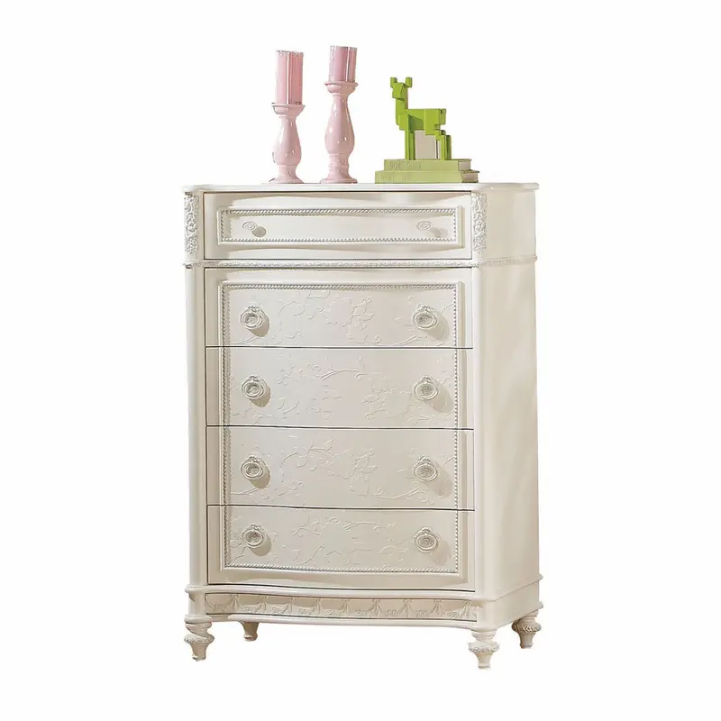 Ivory Pine Wood Chest By Homeroots