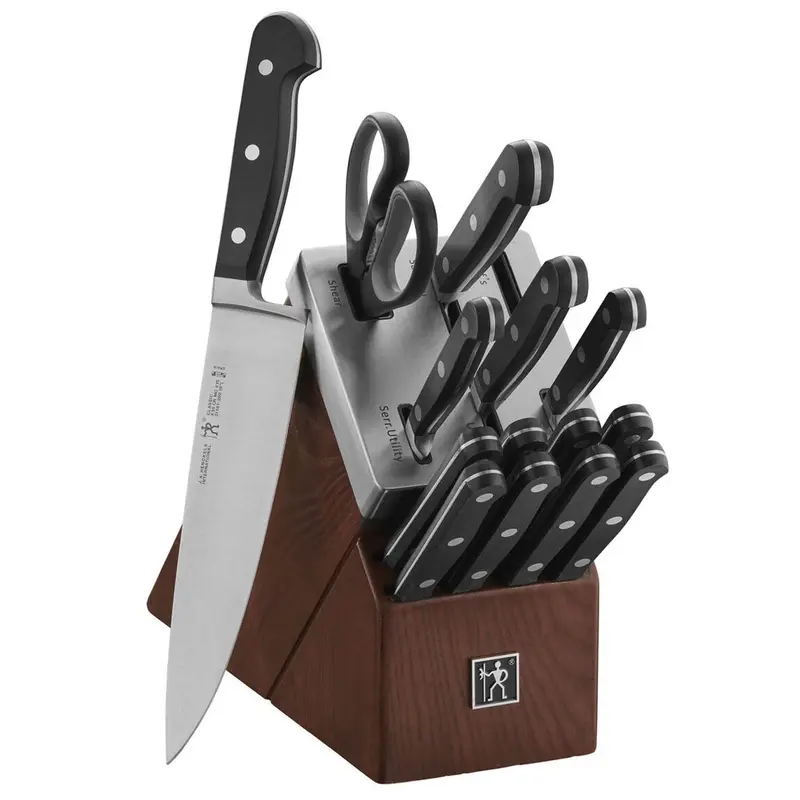 J.A. Henckels International Classic 15-Piece Knife Block Set