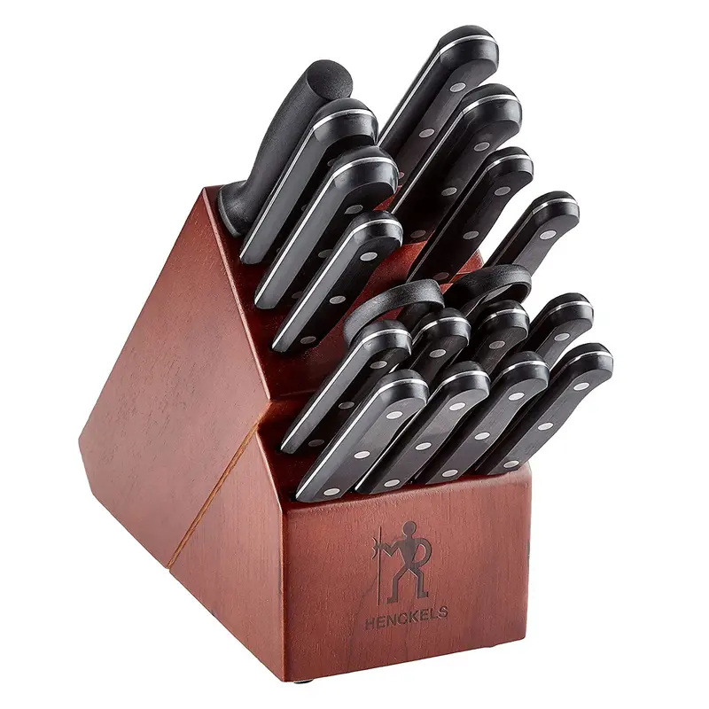 J. A. Henckels International Solution 18-pc Knife Block Set