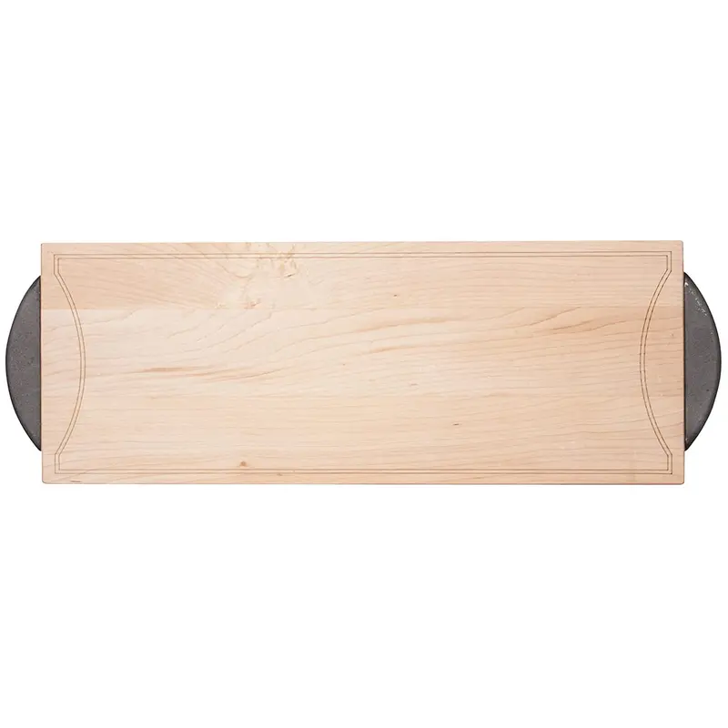 J.K. Adams Cambridge Serving Board, 20" x 8" x 1", Maple