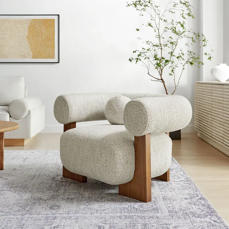 Jace Boucle Accent Chair by Modway