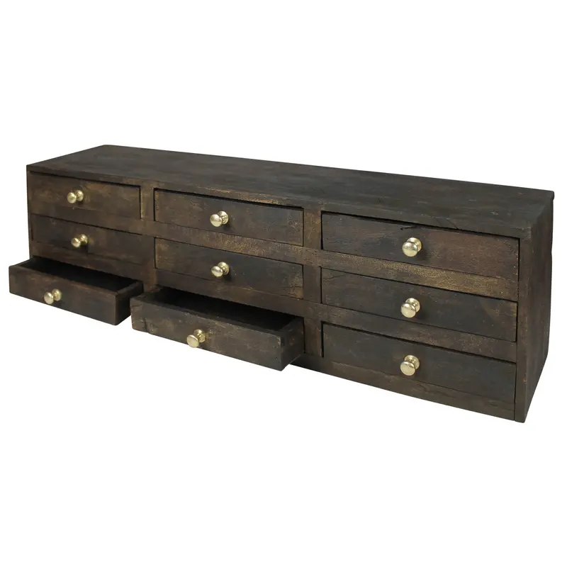 Jackson Case, 9 Drawers By HomArt