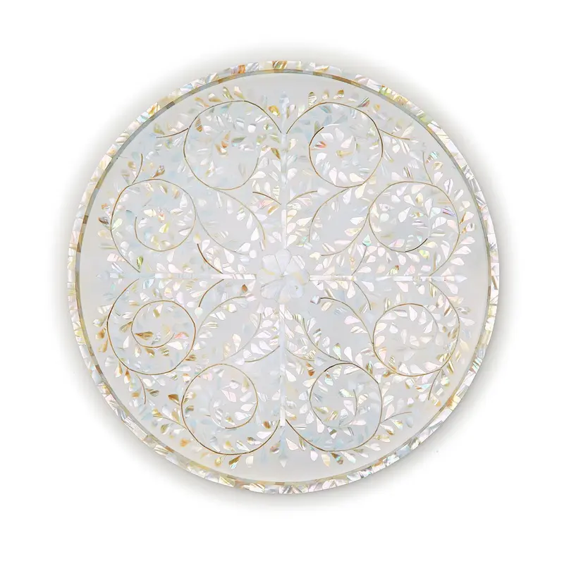 Jaipur Palace MOP Tray By Tozai Home