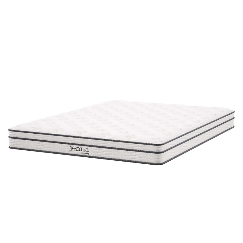Jenna 6" Innerspring and Foam Queen Mattress By Modway - MOD-7095