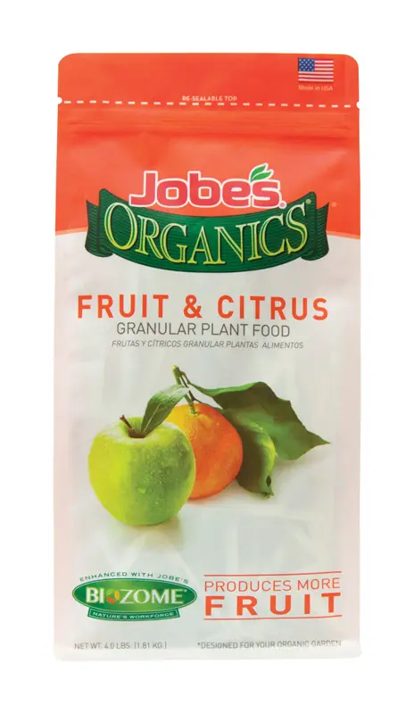Jobe's Organics Granules Organic Plant Food 4 lb. (Pack of 6) - Deal of The Week