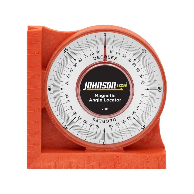 Johnson 4-3/4 in. L X 4-3/4 in. W Angle Finder Orange 1 pc - Deal of The Week