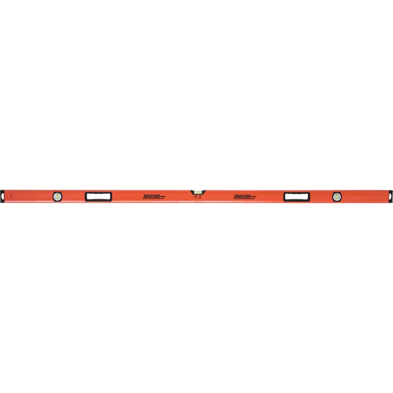 Johnson 72 in. Aluminum Box Level 3 vial (Pack of 2)