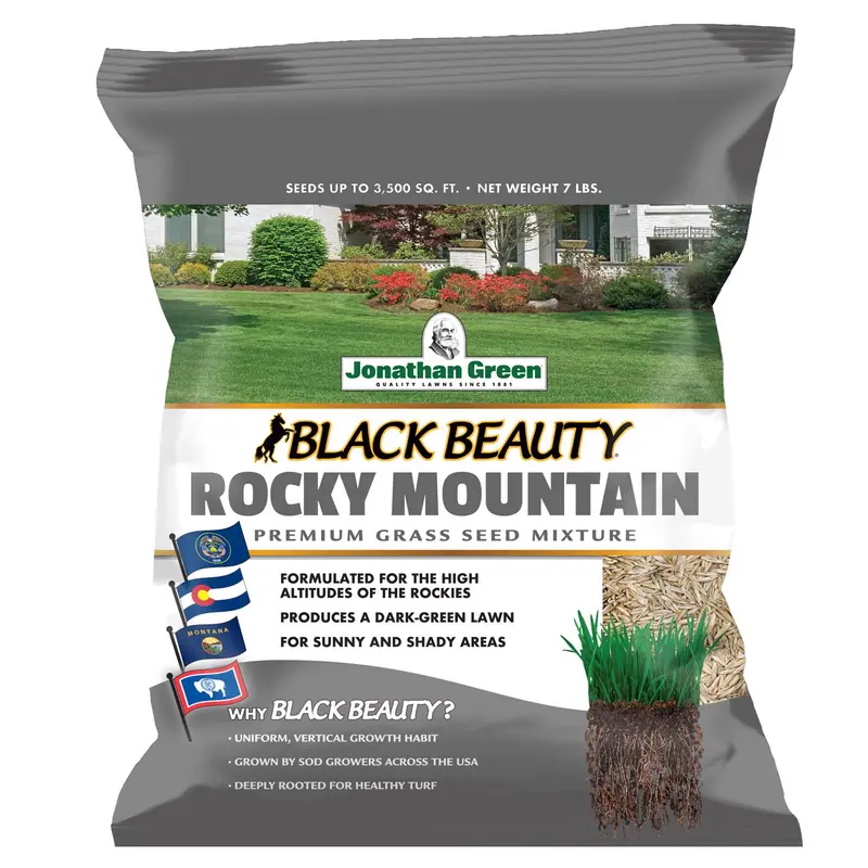 Jonathan Green Black Beauty Rocky Mountain Mixed Sun or Shade Grass Seed 7 lb - Deal of The Week