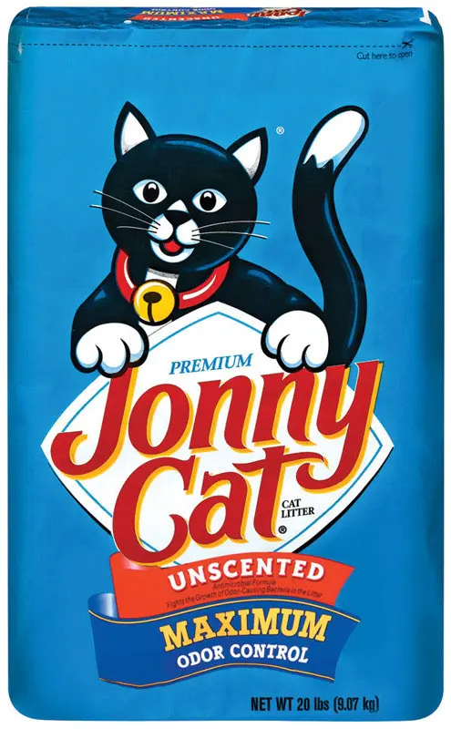 Jonny Cat No Scent Cat Litter 20 lb - Open Box