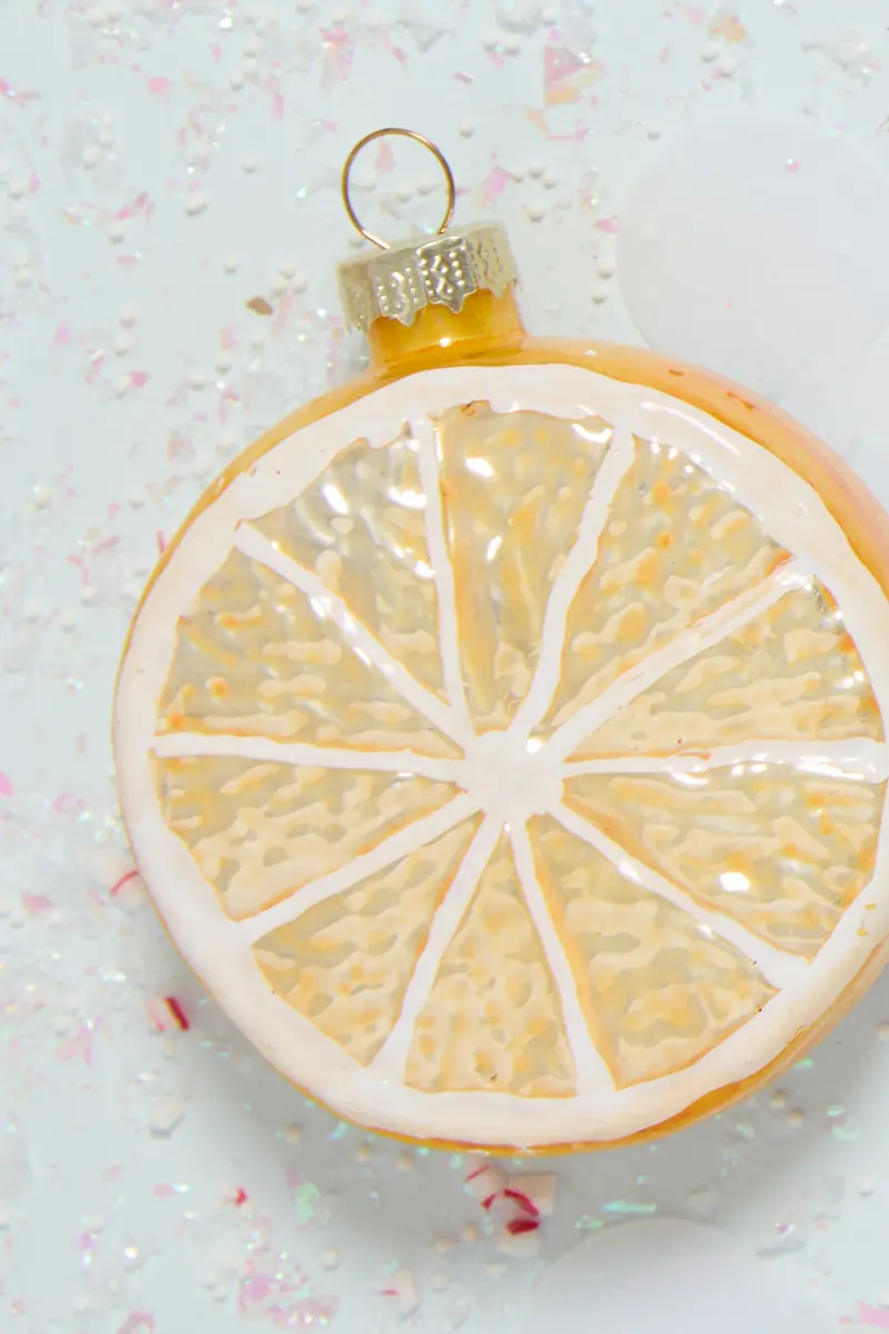 Juicy Lemon Ornament Set of 4 By Accent Decor
