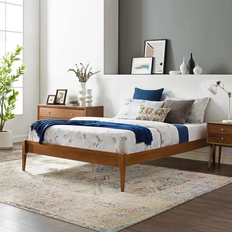 June King Wood Platform Bed Frame By Modway - MOD-6247