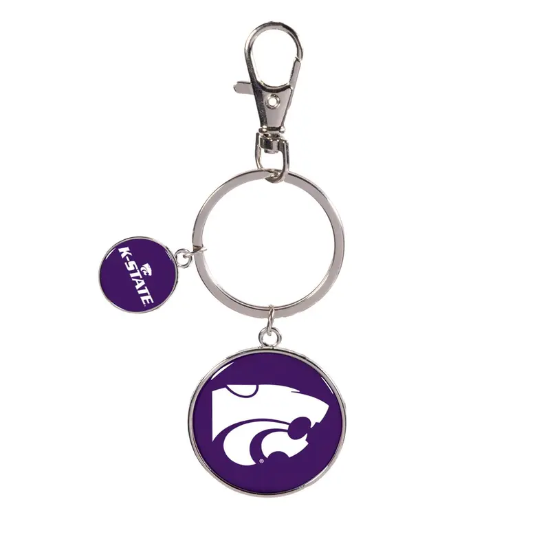 Kansas State University Key Chain Charm