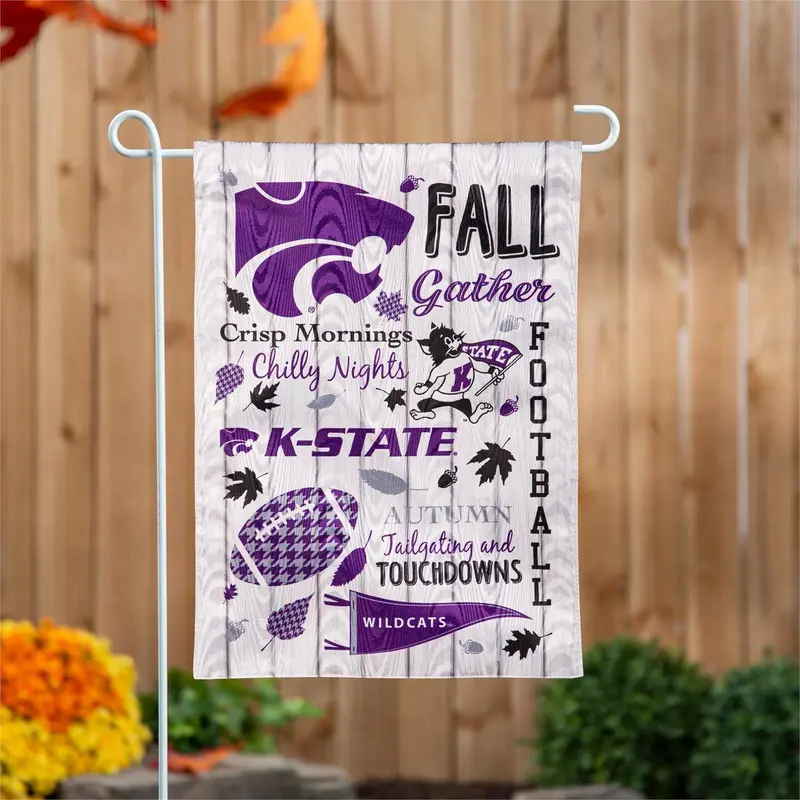 Kansas State University, Moire Flag, GDN, Fall Seasonal