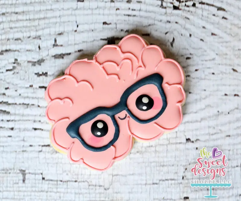Kawaii Brain V2 - Cookie Cutter
