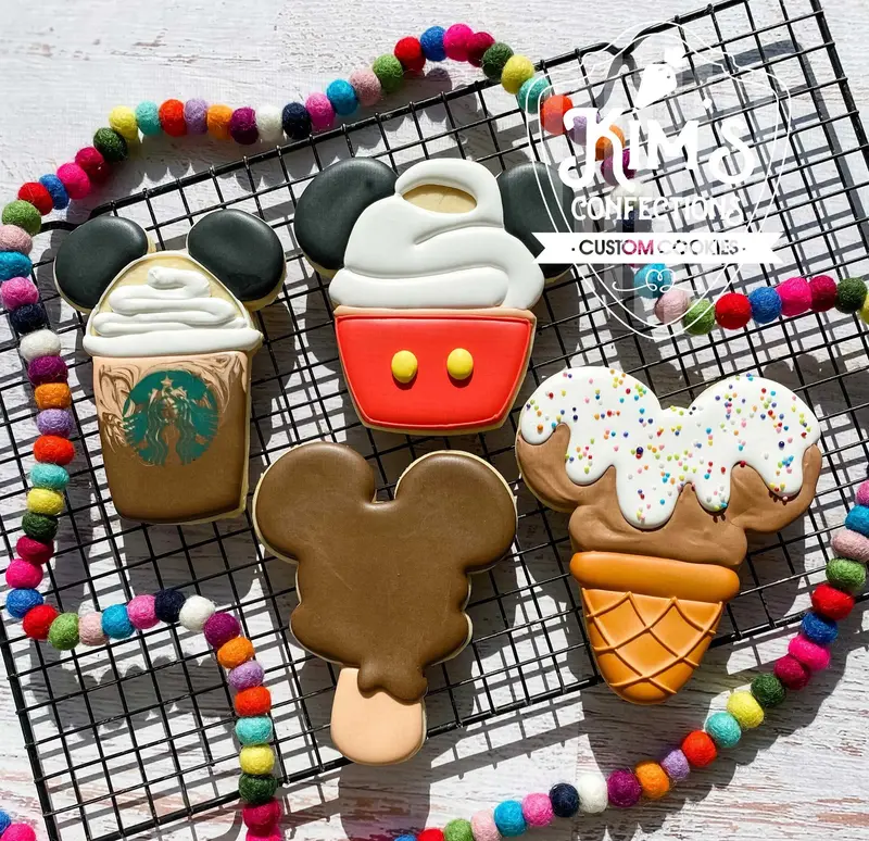 Kim's Confections Park Treats Class Cookie Cutters Set - Set of 4 Cookie Cutters - Class not included.