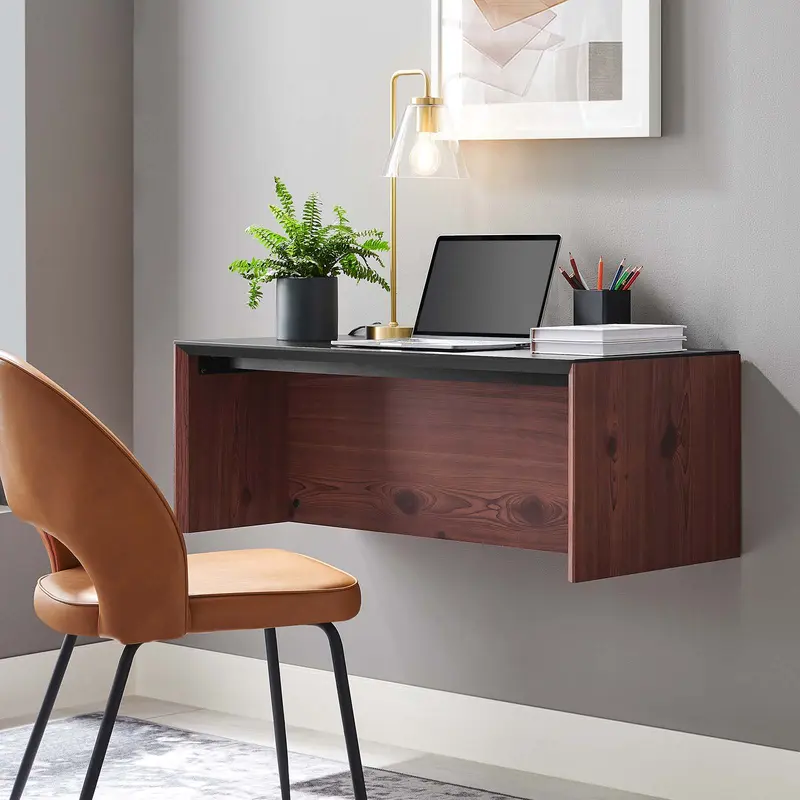 Kinetic 38" Wall-Mount Office Desk By Modway - EEI-6206