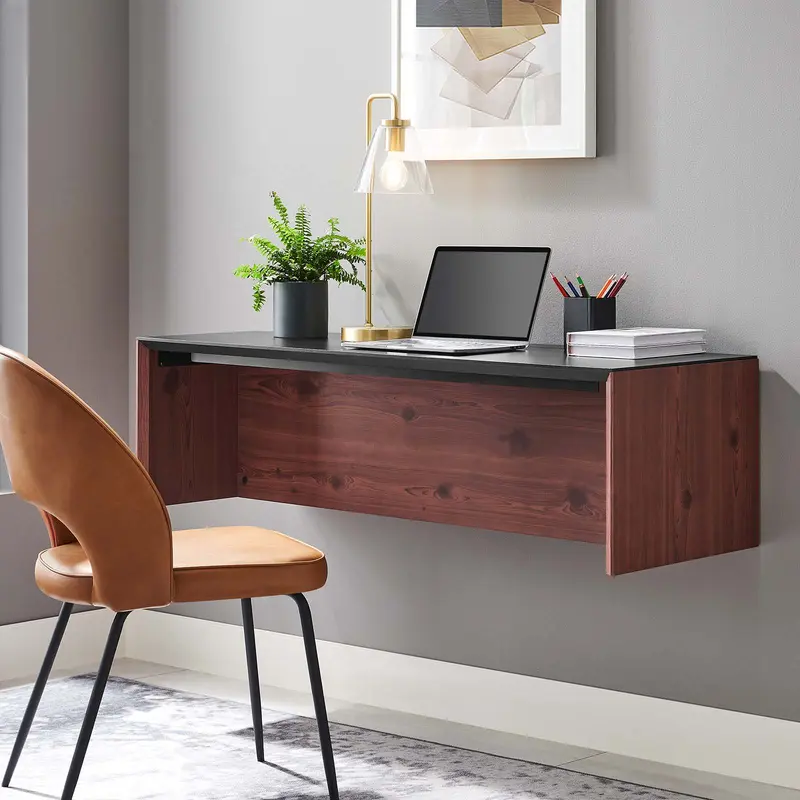 Kinetic 49" Wall-Mount Office Desk By Modway - EEI-6207