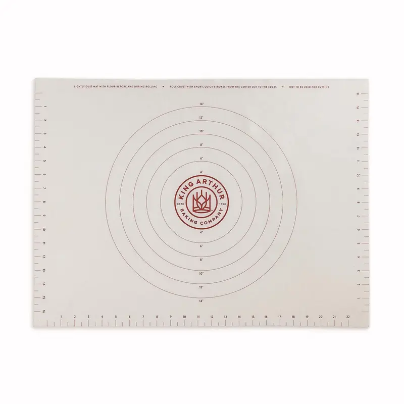 King Arthur Baking Company 18 in. W X 25 in. L Baking Mat White 1 pc