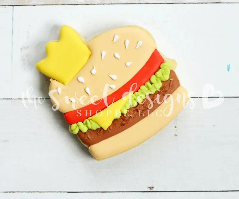 King Kawaii Burger - Cookie Cutter