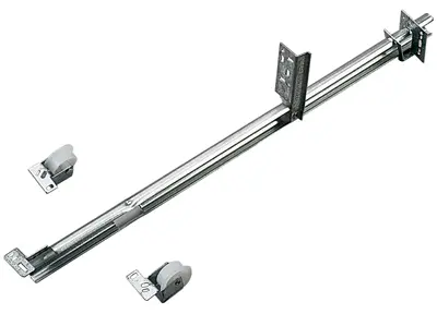 Knape & Vogt 22-5/8 in. L Steel Full Extension Drawer Slide 1 pk - Open Box