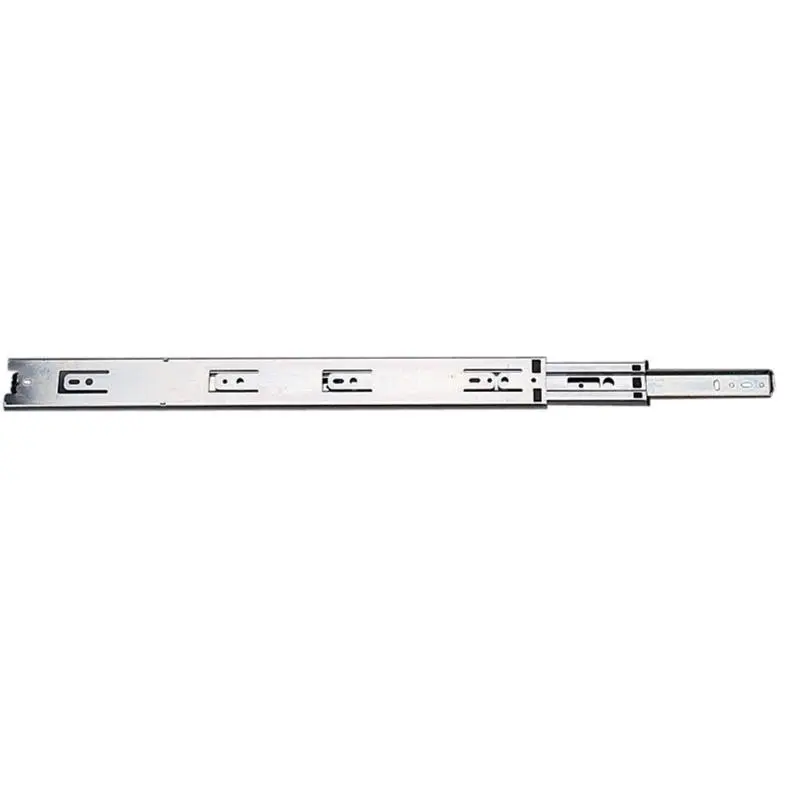 Knape & Vogt 24 in. L Stainless Steel Full Extension Drawer Slide 2 pk - Open Box