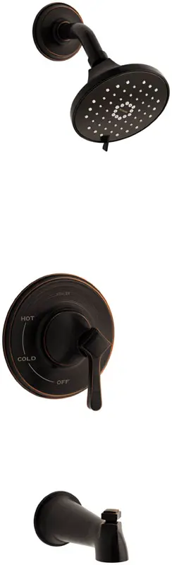 Kohler 1-Handle Oil Rubbed Bronze Tub and Shower Faucet - Open Box