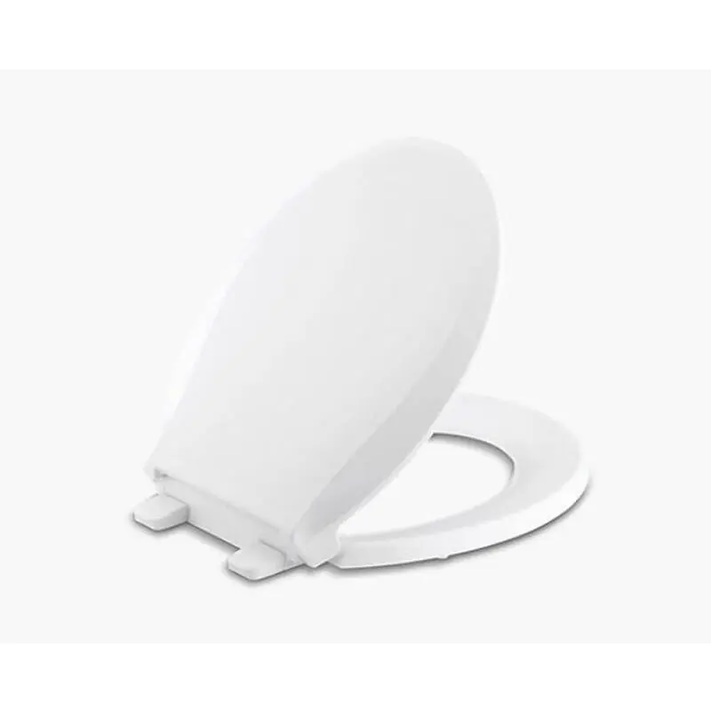 Kohler Cachet Slow Close Round White Plastic Toilet Seat - Open Box