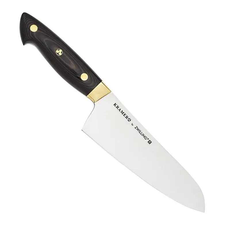 KRAMER by ZWILLING EUROLINE Carbon Collection 2.0 7-inch Santoku Knife