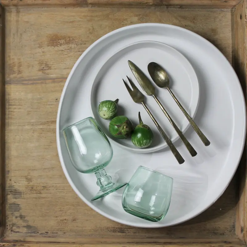 KuSmalli Platter, Ceramic - Medium By HomArt