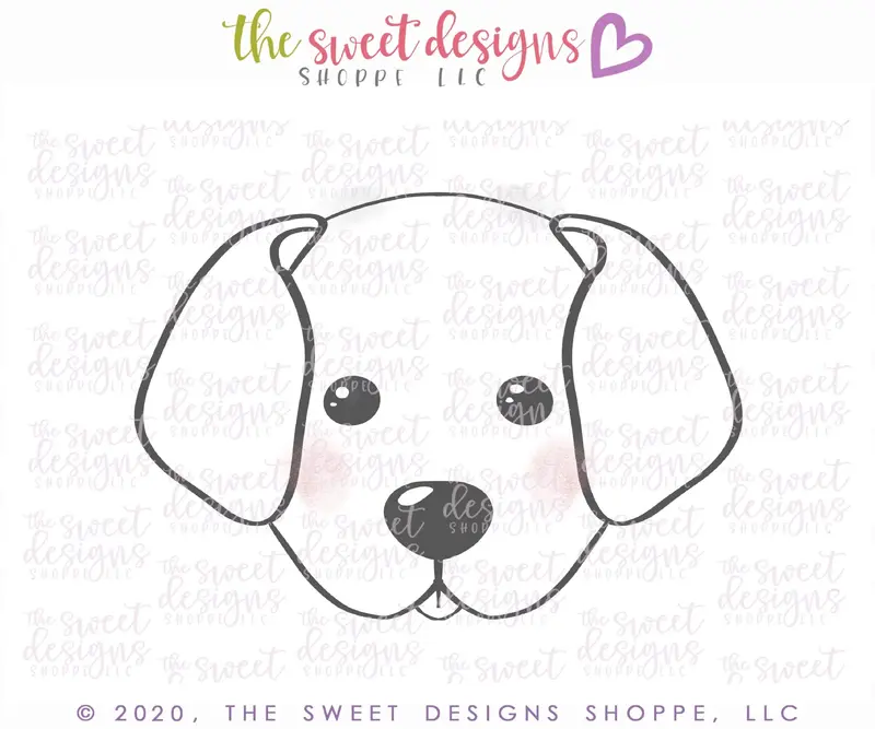 Labrador Dog Face - Cookie Cutter