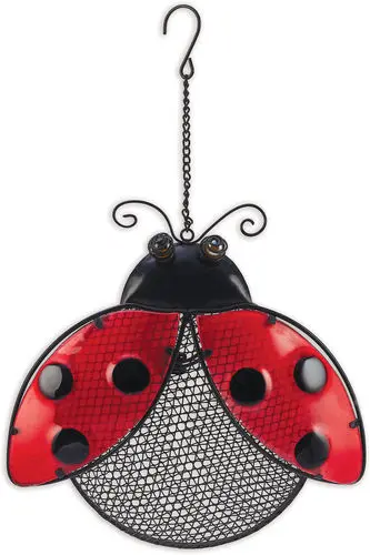 Ladybug Bird Feeder
