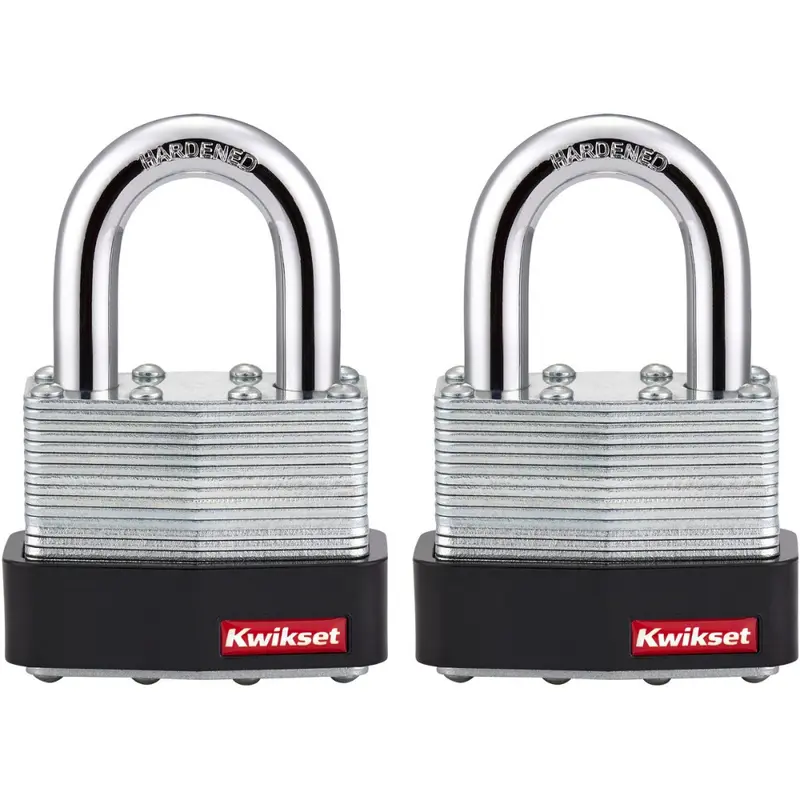 Laminated Steel 2 in Lamin Steel Padlock 1-1/8SH 2KA