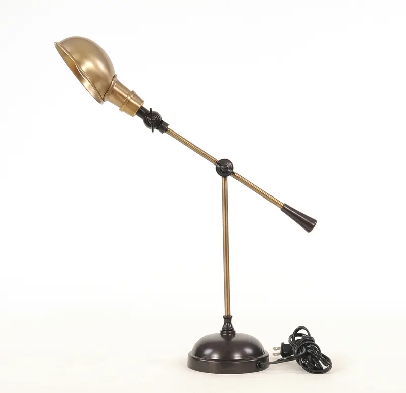 Lamp Brass Finish By Homeroots