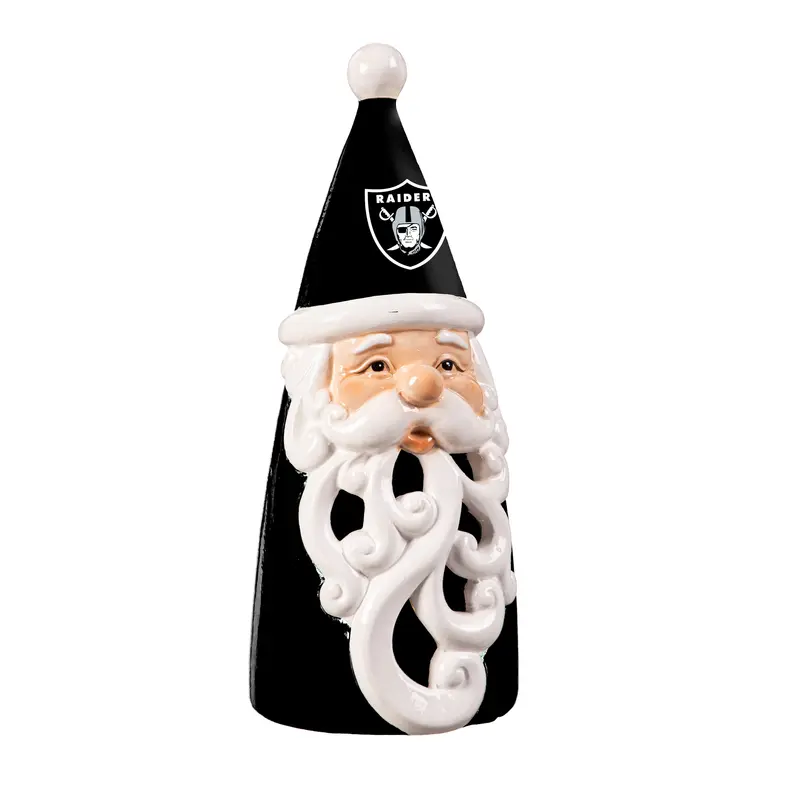 Las Vegas Raiders Santa LED Statuary, 8"