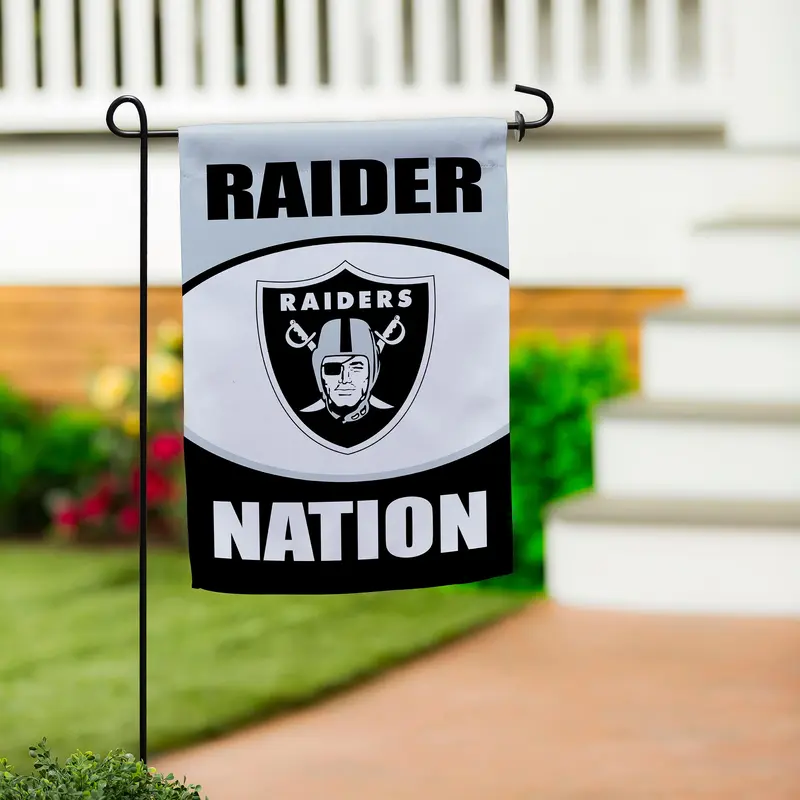 Las Vegas Raiders Suede Flag, GDN