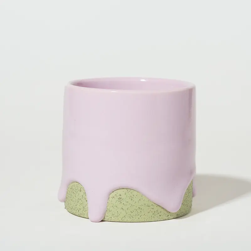 Lavender / Avocado Squat Cylinder