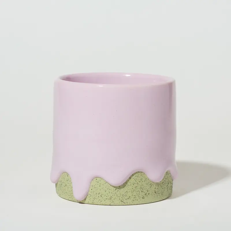 Lavender / Avocado Squat Cylinder