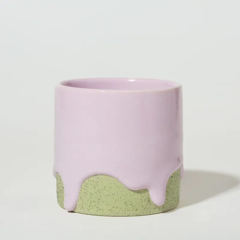Lavender / Avocado Squat Cylinder