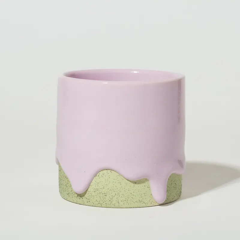 Lavender / Avocado Squat Cylinder