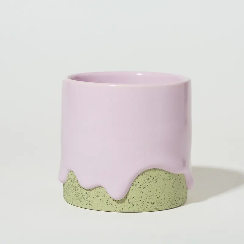 Lavender / Avocado Squat Cylinder