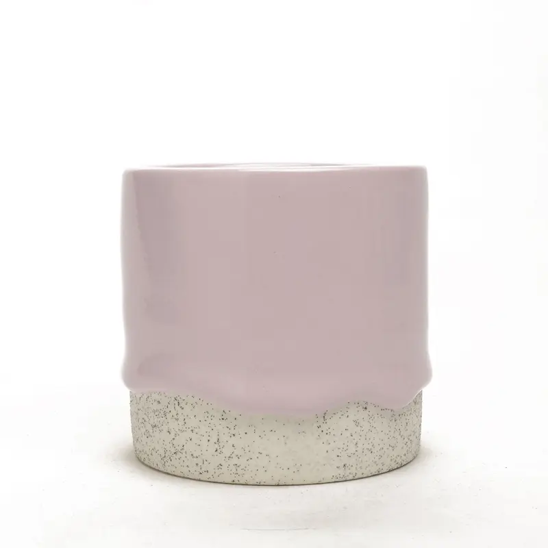 Lavender Squat Cylinder (Drainage Hole)